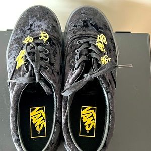 Vans Era ID Women's Velvet Low Top Sneakers with Charm Details